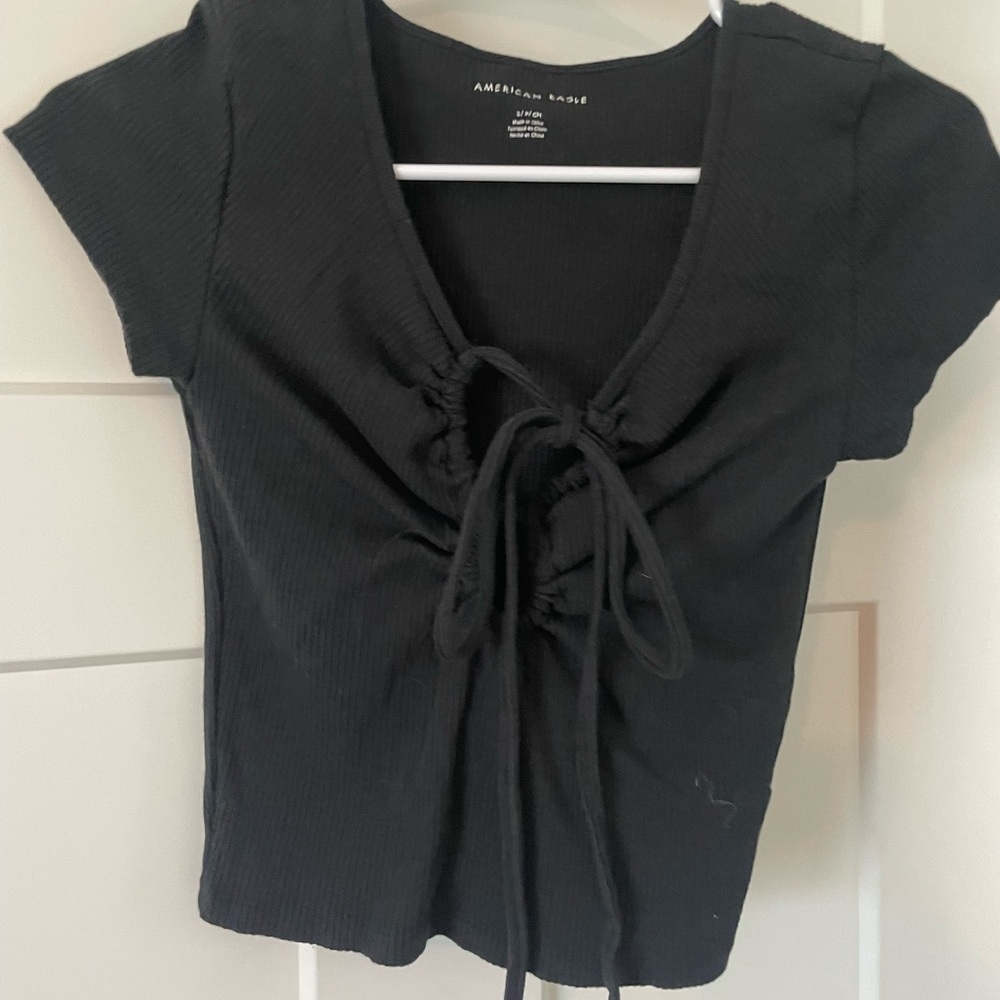 American Eagle Outfitters Black Top